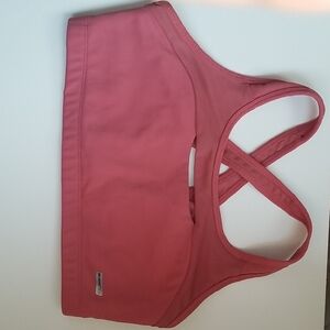 Pink Sports Bra